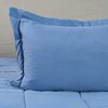 Plum&oacute;n Sherpa American Family 1.5 Plazas Rollo Azul