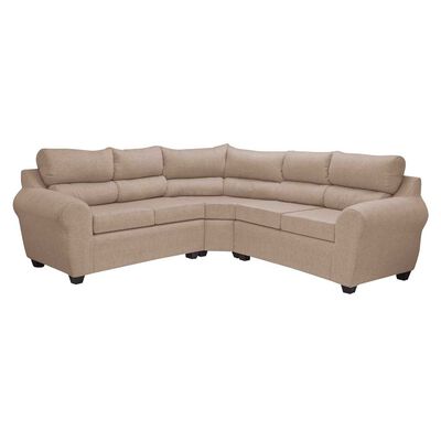 Sofá Seccional Mexx Muebles Dubai 5 Cuerpos Beige