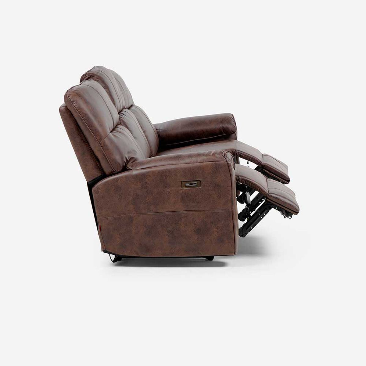 Sof&aacute; Reclinable Rosen Tolosa 3 Cuerpos Marr&oacute;n