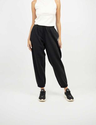 Imagen 1 del producto Pantalón Deportivo Mujer Lotto Negro, Rosado