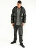 Chaqueta Puffer Ecocuero Hombre Fiorucci