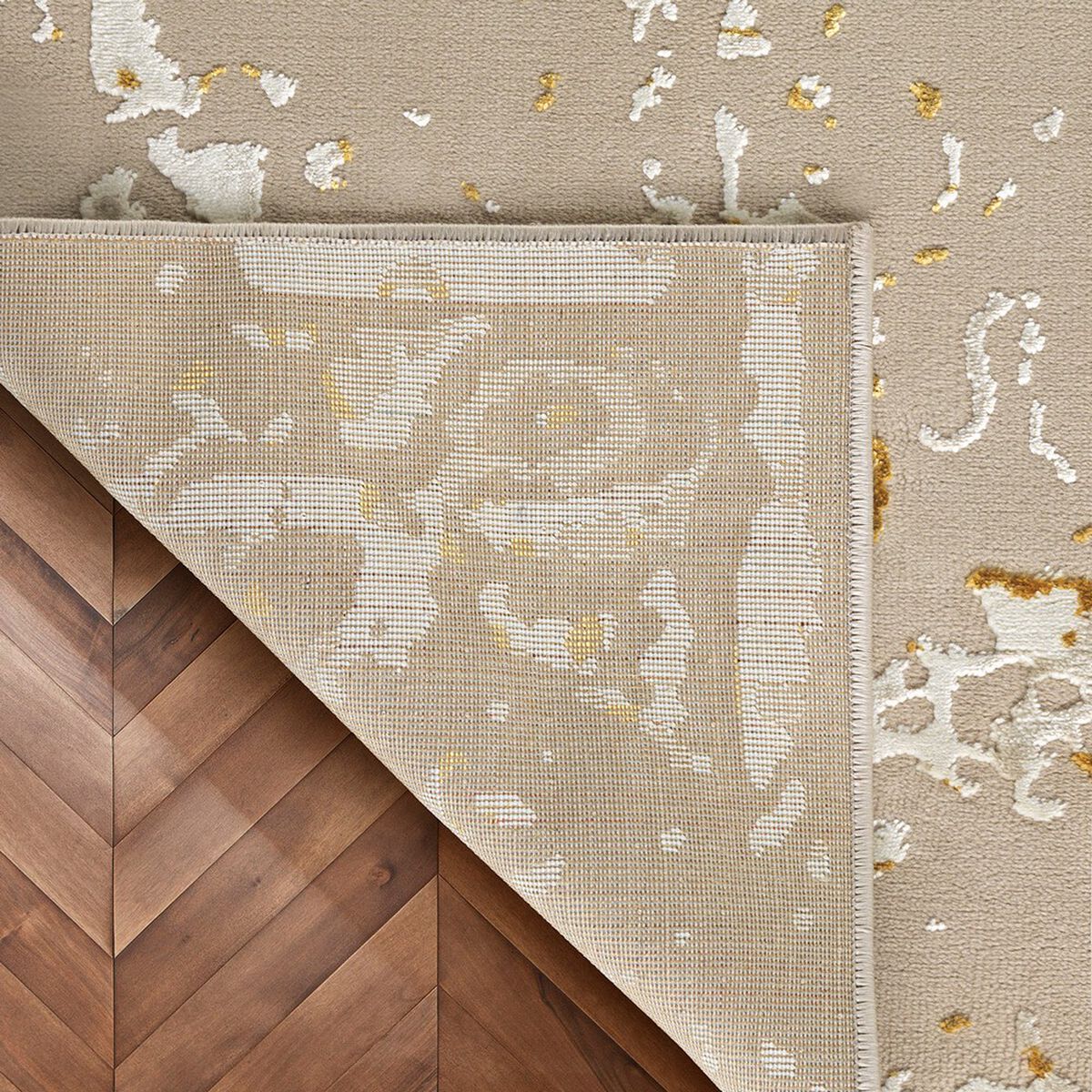 Alfombra de Pasillo Modalfo Babil 70 x 230 cm Beige