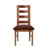 Juego de Comedor Latam Home Sevilla Granada 2 Sillas + 2 Bancas Velvet Chocolate