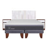 Cama Europea CIC Base Dividida 2 Plazas Ortopedic Advance + Respaldo + 2 Veladores