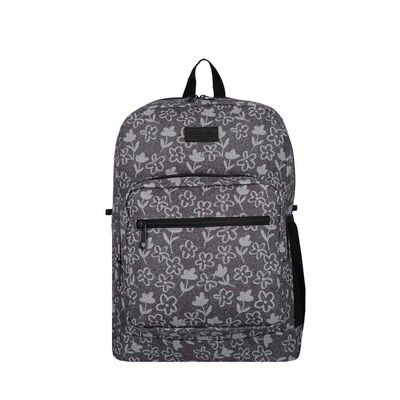 Mochila Notebook Xtrem Everdale 5XT Flores Negro 16"