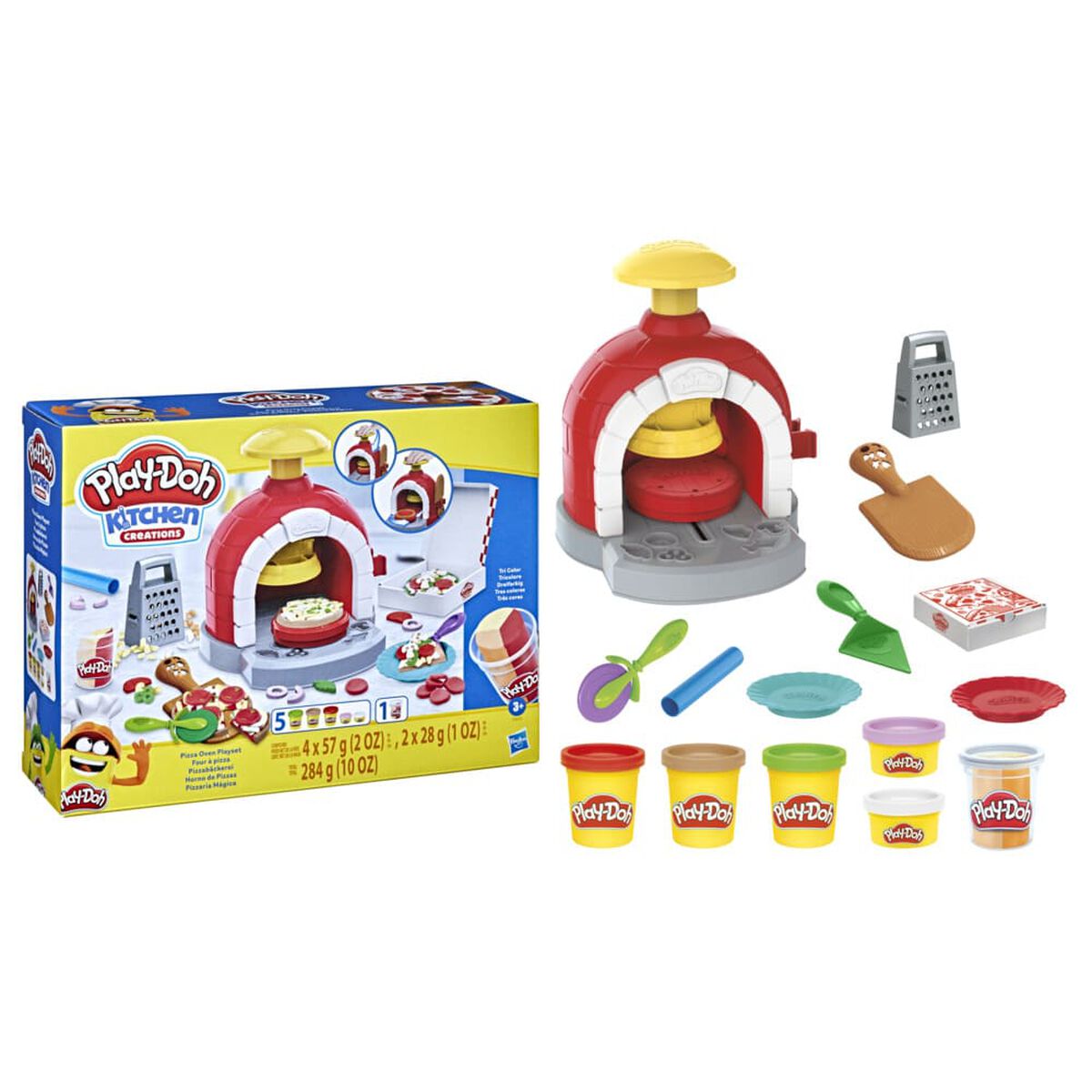 Set Masas y Plastilinas Play-Doh Kitchen Creations Pizza Playset