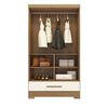 Clóset Altavision Versatile  Puertas 1 Cajones Nature White