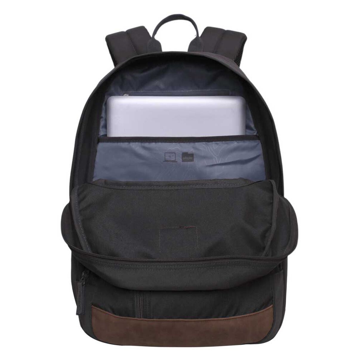 Mochila Juvenil Fortuner Gris Oscuro Head