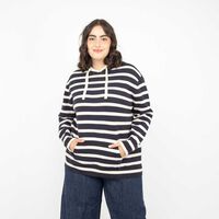 Polerón Mujer Extralindas Azul, Burdeo