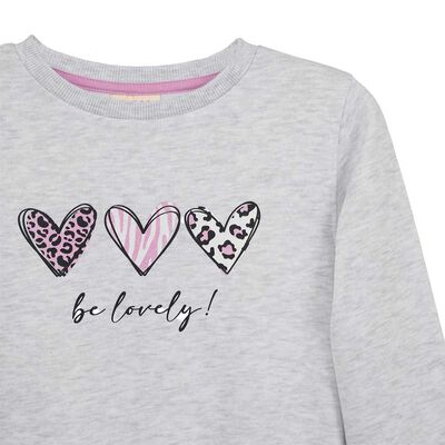 Imagen 2 del producto Polerón Niña Chess Gris, Menta, Navy, Rosado