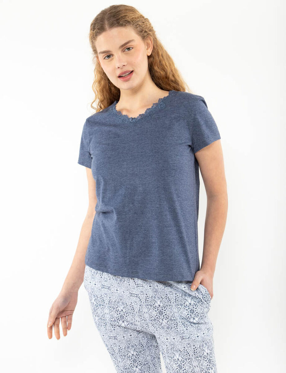 Polera de Pijama Mujer Portman Club