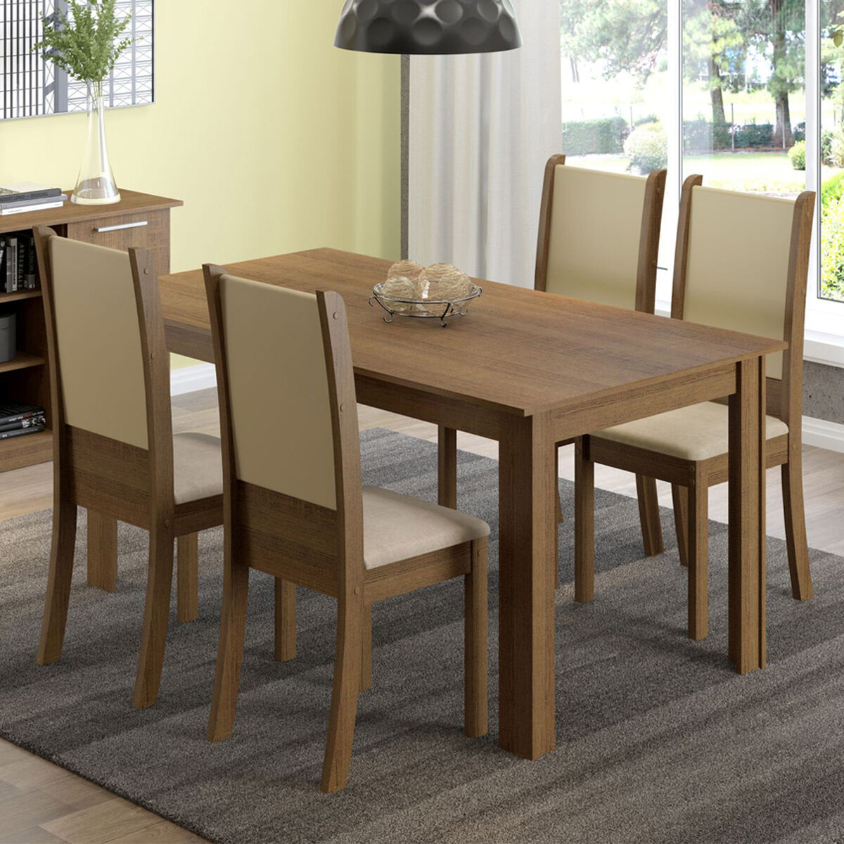 Juego de Comedor Exit Quillay 4 Sillas