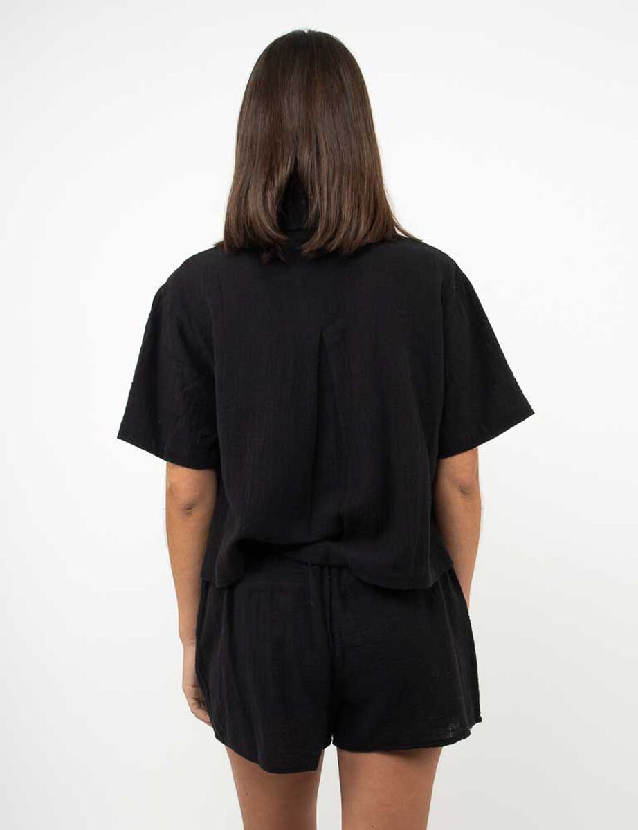 Blusa Manga Corta Mujer Icono