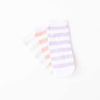 Pack 3 Calcetines Mujer Icono Lila