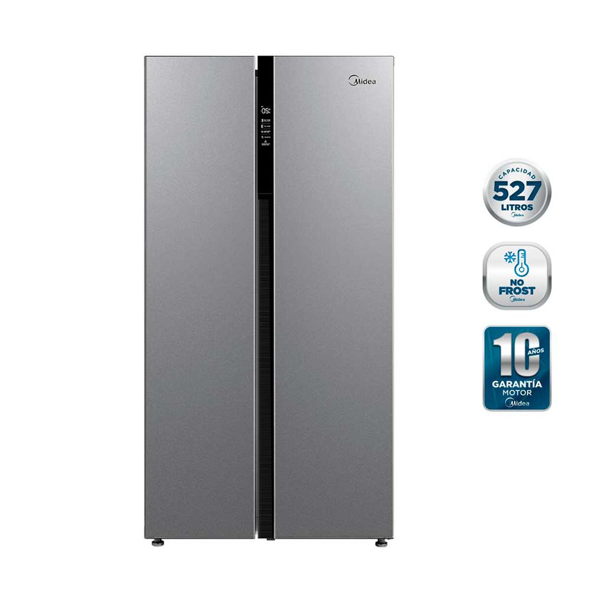 Midea Refrigerador Side by Side 527 lts MDRS710FGE50 176,5x89,5CM