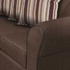 Juego de Living Innovamuebles Ducal Sofá 3 Cuerpos + Dos Sillones 1 Cuerpo Chocolate