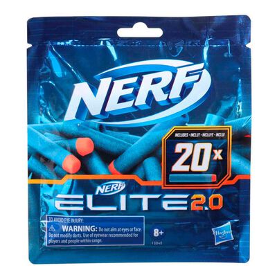 Imagen 1 del producto Dardos Elite 2.0 Nerf 20 Unidades de Repuesto