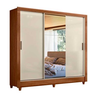 Imagen 2 del producto Closet Onessta Francia 3 Puertas 2 Cajones Jequitiba Off