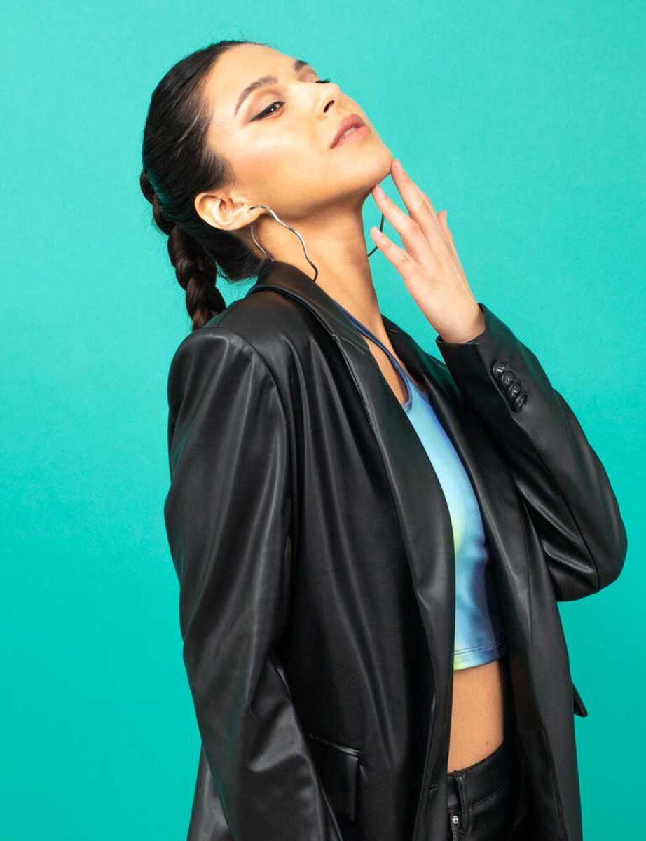 Blazer Ecocuero Mujer Icono