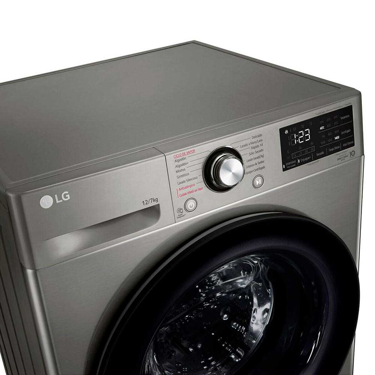 Lavadora Secadora LG WD12VVC5S6C 12/7 Kg