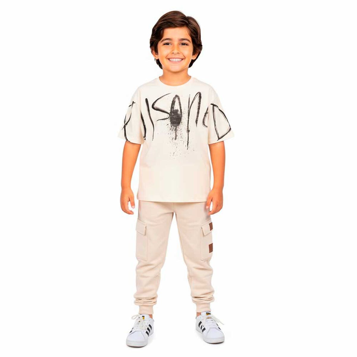 Polera Manga Corta de Algod&oacute;n Ni&ntilde;o Cutback