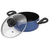 Batería de Cocina Aluminio Fantuzzi Gourmet  Azul 6 Piezas