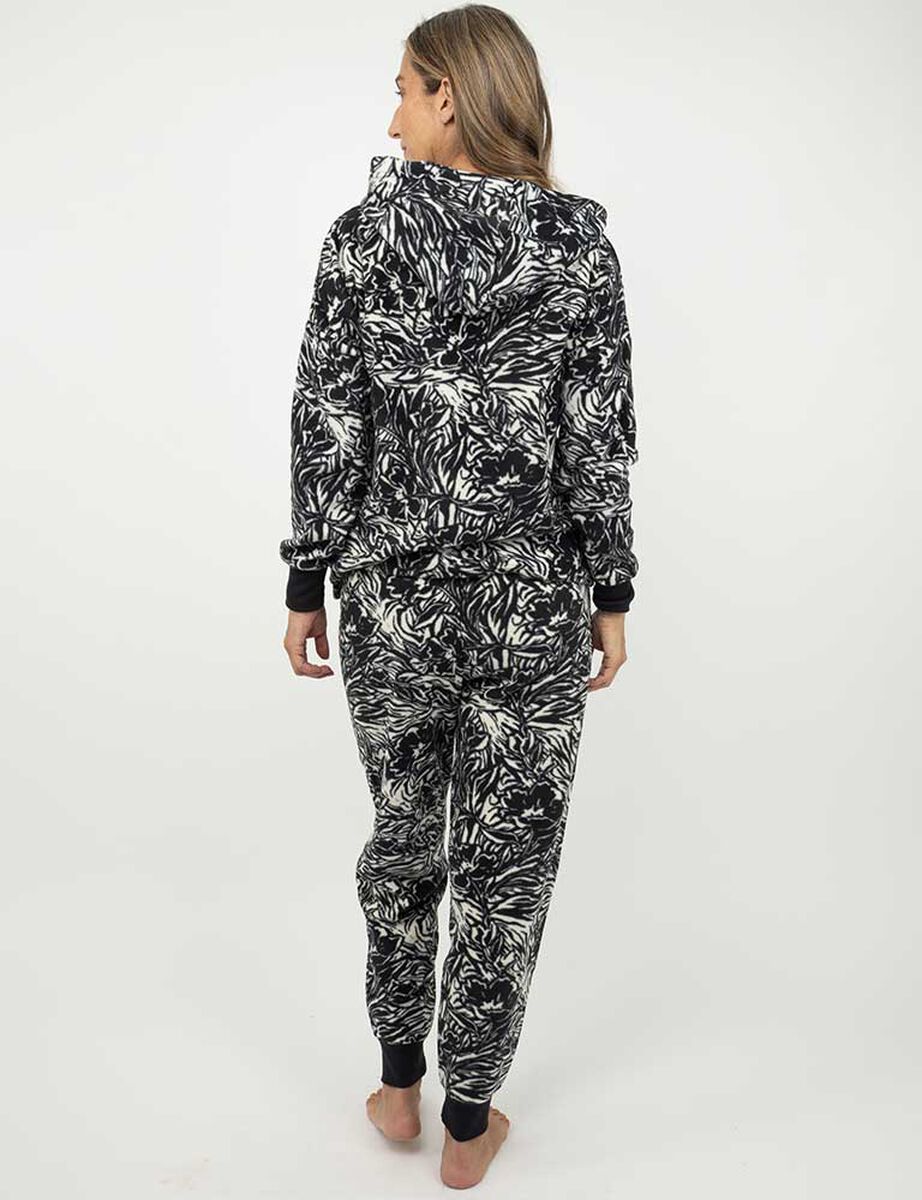 Pijama de Polar Mujer Portman Club