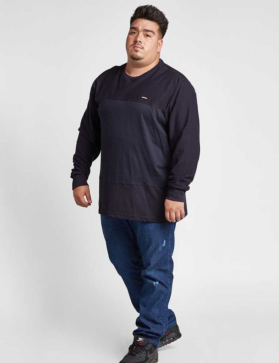 Polera Manga Larga Hombre Gangster