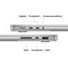 Notebook Apple MacBook Pro Chip M4 16GB 512GB SSD 14,2" Plata