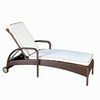 Reposera Rattan Sintético Spazzio Pucket Café
