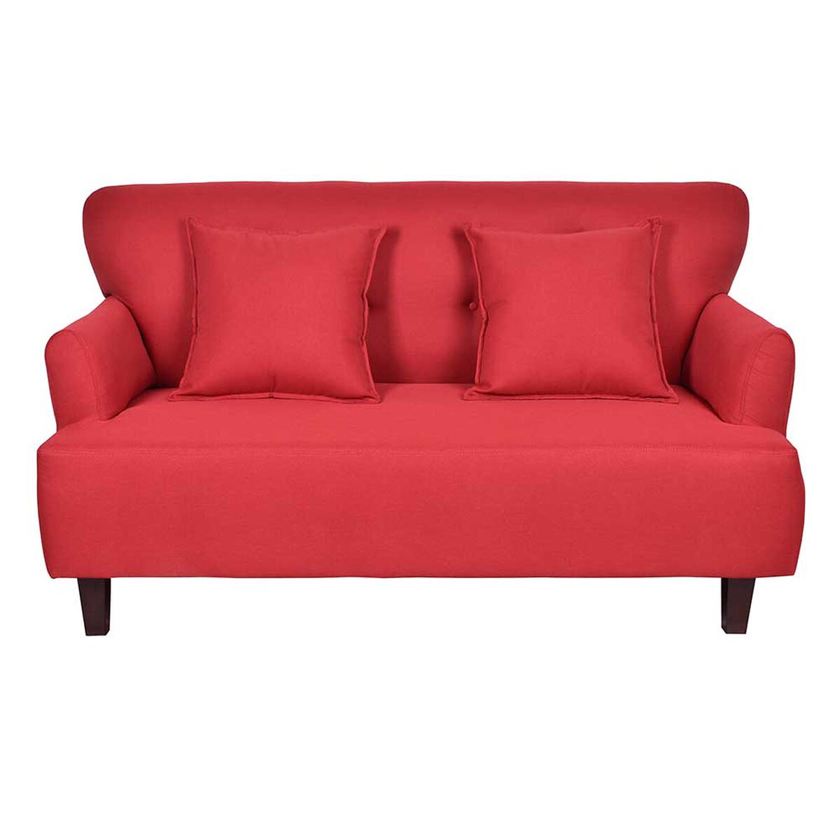 Sofá Masel York 2 Cuerpos Rojo