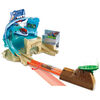 Pista de Autos City Batalla En Playa Tiburón Hot Wheels