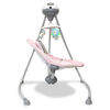 Silla Nido Columpio Mecedor Electrónico Rosado