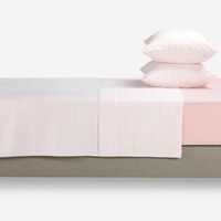 Juego de Sábanas Rosen 2 Plazas Grace Rosa