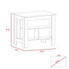 Mesa de Cocina TuHome Blanco Blanco Nevado