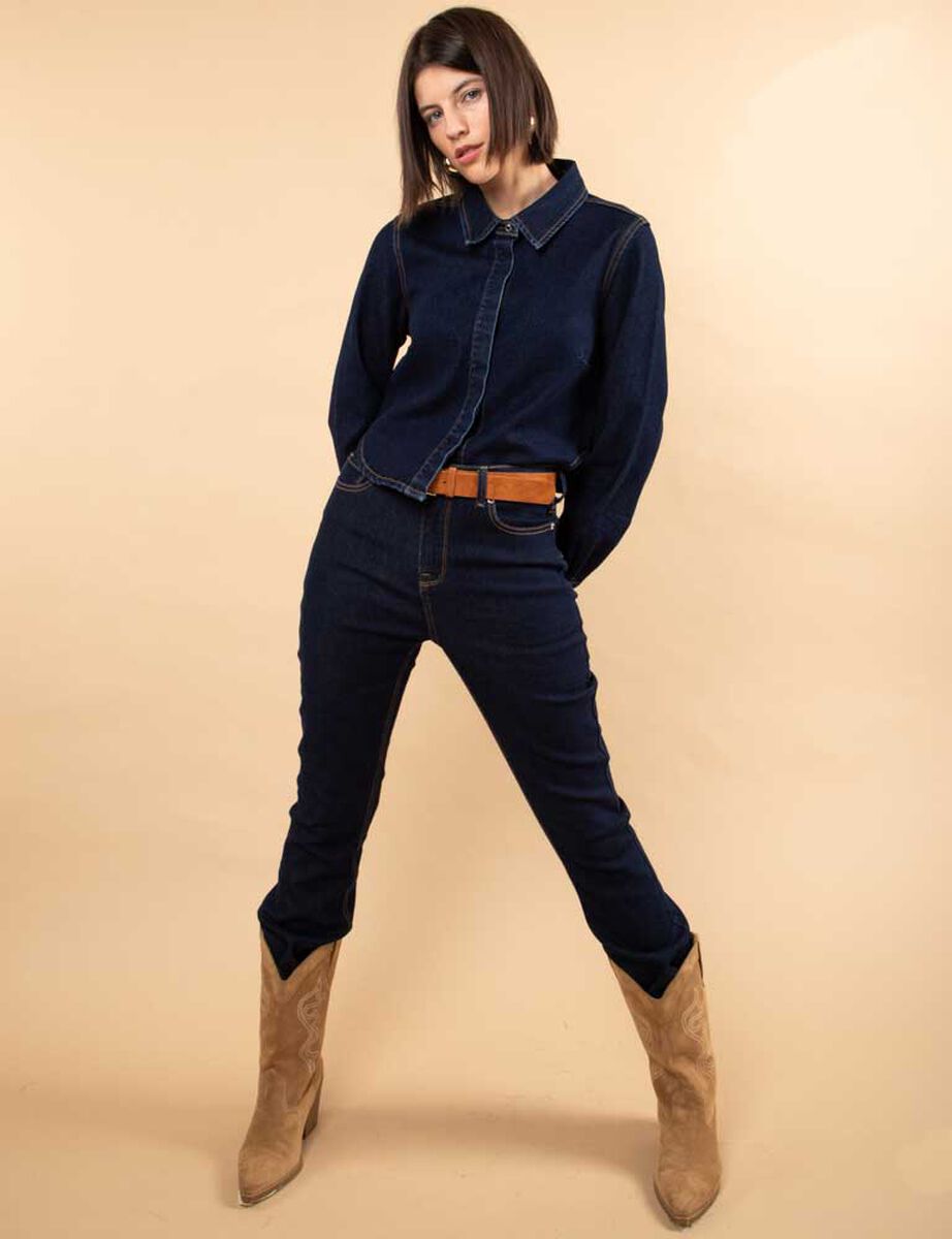 Jeans Recto Mujer Zibel