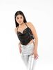 Polera Crop Sin Mangas Mujer Icono