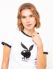 Polera Manga Corta Mujer Playboy
