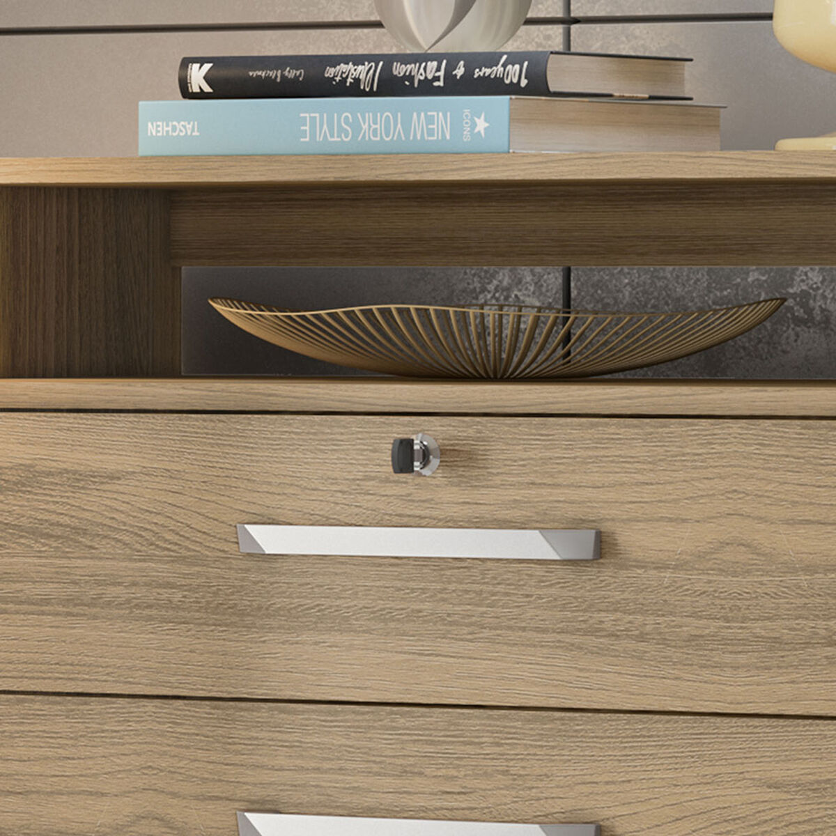 C&oacute;moda Favatex Kassandra 5 Cajones