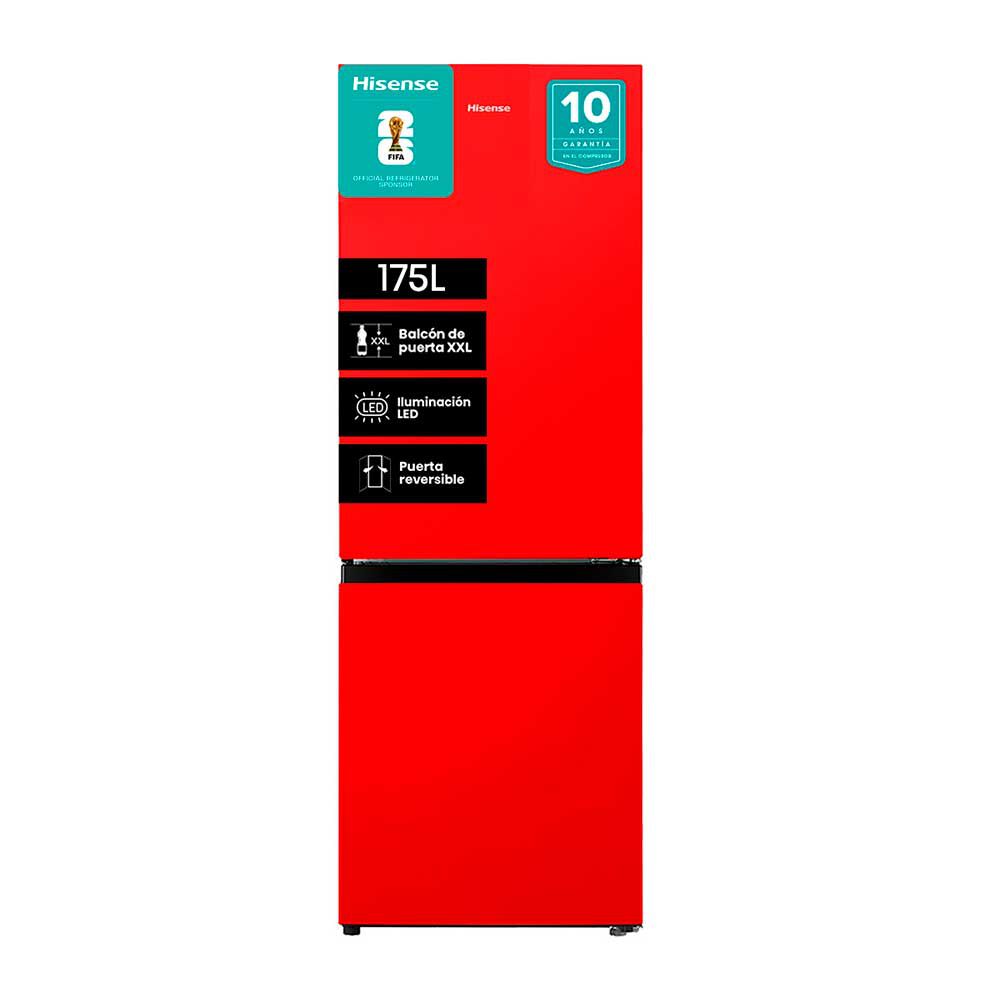 Refrigerador Frío Directo Hisense RB215NR 175 L