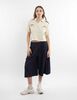 Polera Cuello Polo Manga Corta Mujer Icono