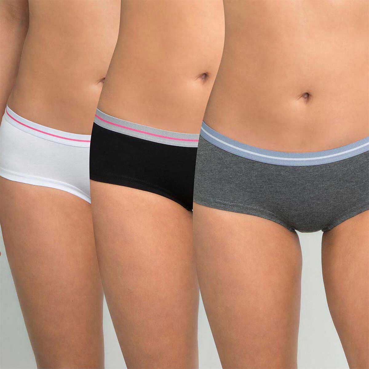 Pack 3 Calzones Pantaletas Mujer Intime