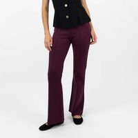 Leggins Mujer Zibel Burdeo, Negro