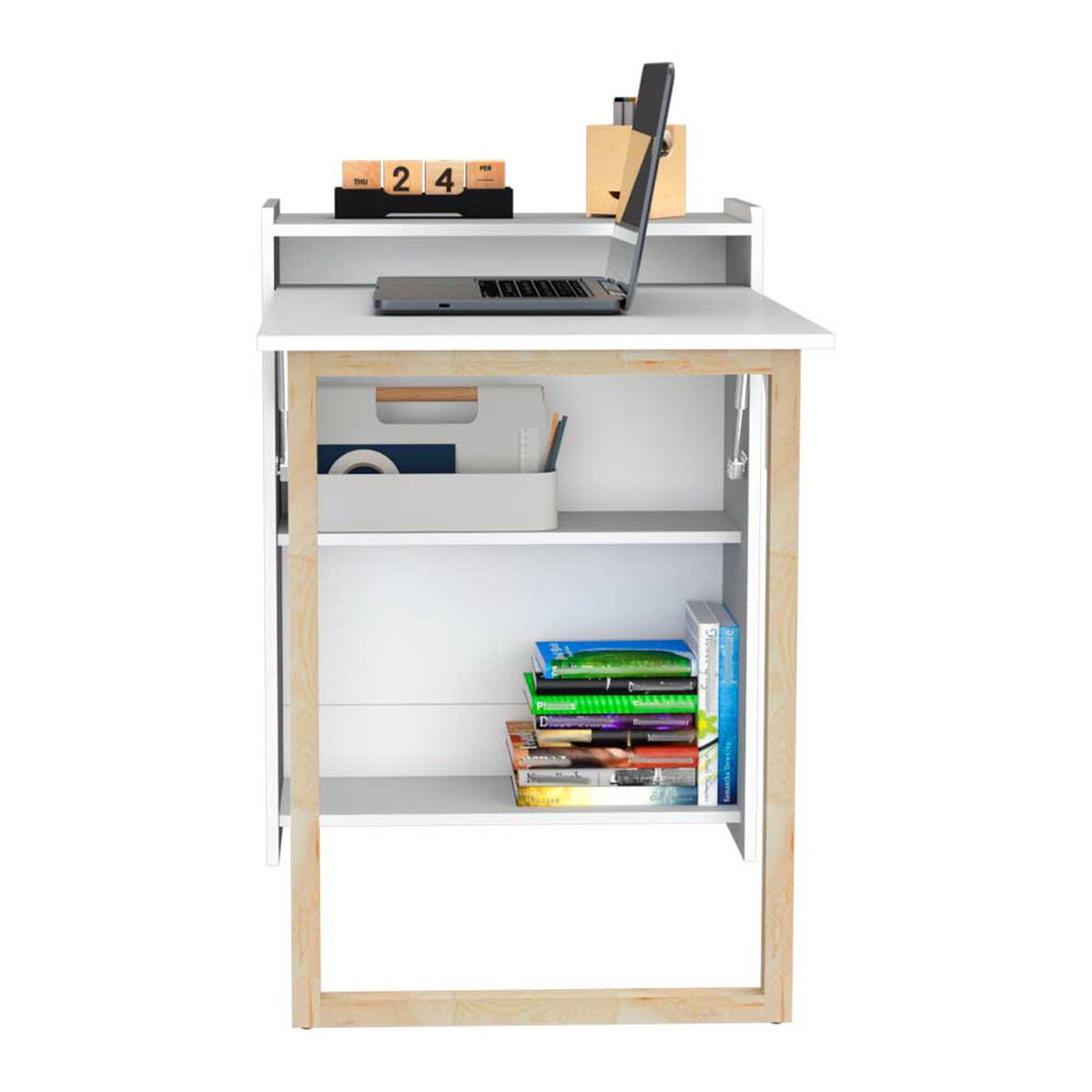 Escritorio Plegable Tuhome Lesli Blanco&nbsp;