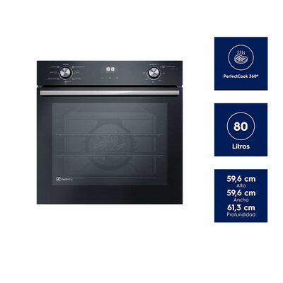 Imagen 1 del producto Horno Empotrable Electrolux OE8EH 80 lts.