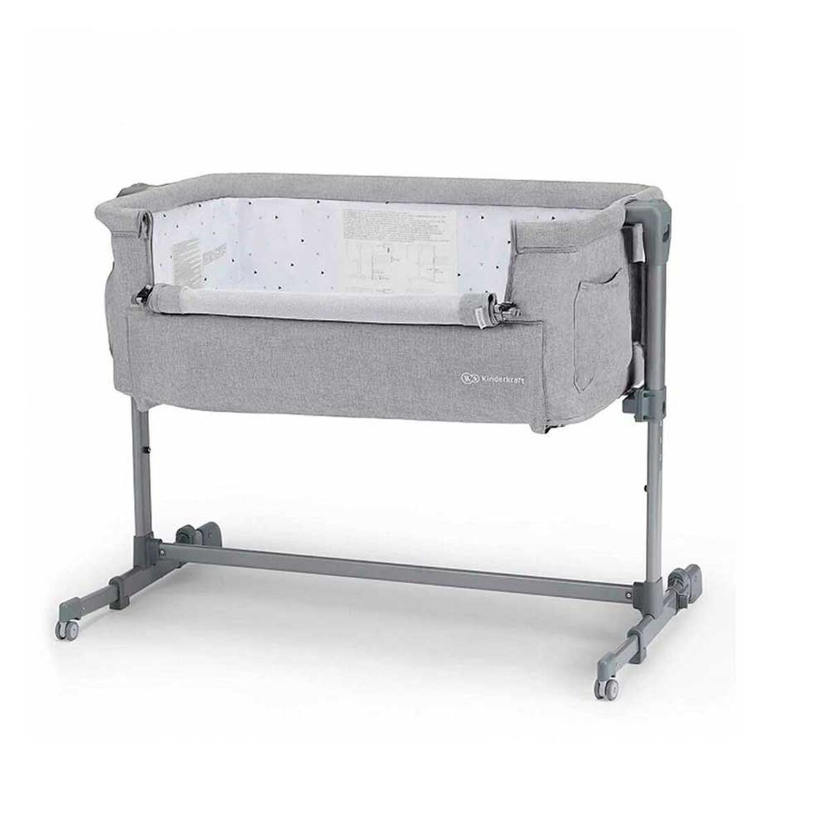Cuna Colecho Neste Up Gris Light  Kinderkraft