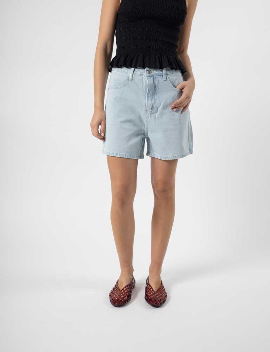 Bermuda Denim Mujer Icono