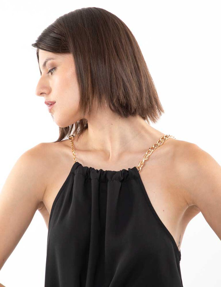 Blusa Sin Mangas Mujer Fiorucci