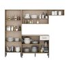 Mueble de Cocina Roca Arizona 1 Cajón 9 Puertas Blanco