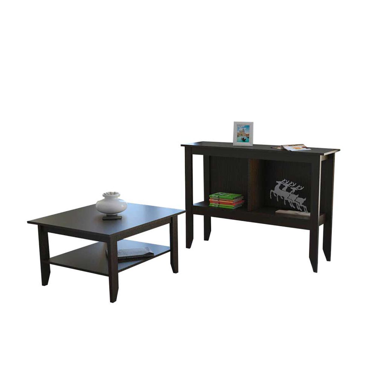 Mesa de Centro TuHome Essential + Arrimo TuHome Essential